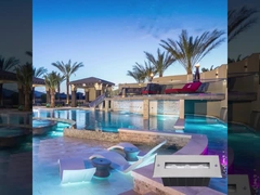 ضوء حمام سباحة IP68 3W 6W RGB لون واحد تحت الماء