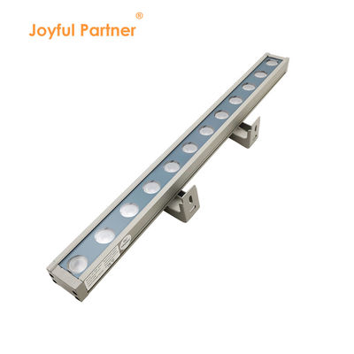 ألومنيوم لون 18W LED غسالة الحائط أضواء الطرف الخارجي مضاد للماء الضوء الخطي