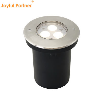 ضوء LED تحت الأرض 3W 6W 9W RGB تغيير اللون مستوى الطاقة المتراجع