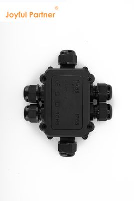 IP68 كابل النيلون الخارجي الصندوق التقاطع الكهربائي المقاوم للماء 2/3/4/5/6way رابط صندوق بلاستيكي