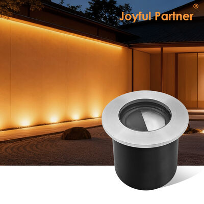 قطبية الأضواء تحت الأرض 4W DC12V 24V زاوية شعاع 30 * 40 درجة معدل IK 08 الألومنيوم النقي 6063# السكن