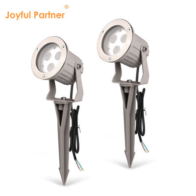 مضاءات الحديقة المقاومة للماء LED مع قطب بلاستيكي LED GU10 MR16 مصباح للحديقة