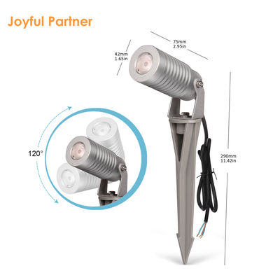 DC 24V 10W Led Spot Spike Yard Light RGBW 4in1 الإضاءة الخارجية المقاومة للماء المحمولة