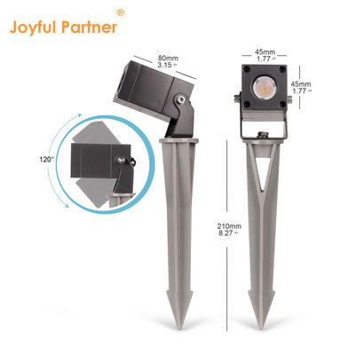 مربع شجرة LED الحديقة بقعة الضوء مقاوم للماء IP65 الألومنيوم في الهواء الطلق مصباح العشب مع شهادة CE