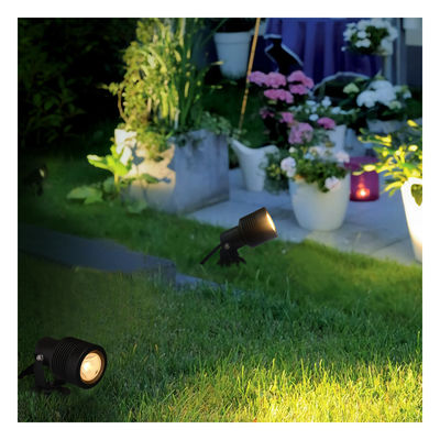 IP66 COB مضادات المياه في الخارج مصابيح الجهد المنخفض إدخال مصابيح العشب الحديقة بقعة