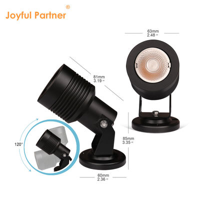 IP66 COB مضادات المياه في الخارج مصابيح الجهد المنخفض إدخال مصابيح العشب الحديقة بقعة