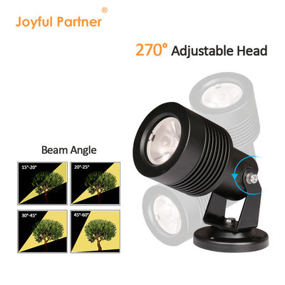 زاوية قابلة للتعديل الحديقة فوق أسفل الضوء 6W 10W مربع أرضية في الخارج الإضاءة