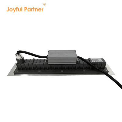 ضوء أسفل الأرض LED أبيض دافئ SUS 316 6W 12W الحديقة الإضاءة الخطية المنسدلة