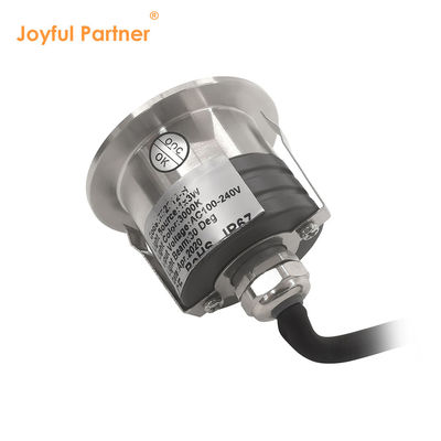 الحديقة الخارجية المصغرة تحت الأرض الضوء الجهد العالي 100-240 فولت مع السائق الخارجي 1W 3W غطاء الفولاذ المقاوم للصدأ