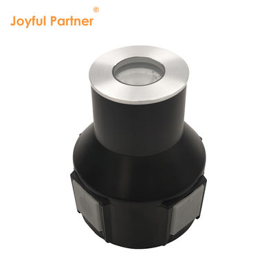 ضوء القبور الأرضية LED الفولاذ المقاوم للصدأ 316 1w 2w 3w DC 24v مع صندوق خلفي بلاستيكي لتنمية المناظر الطبيعية