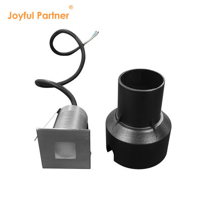 IP67 LED إضاءة تحت الأرض 1W 2W 3W مضيئات متدلية مربع SS Cover