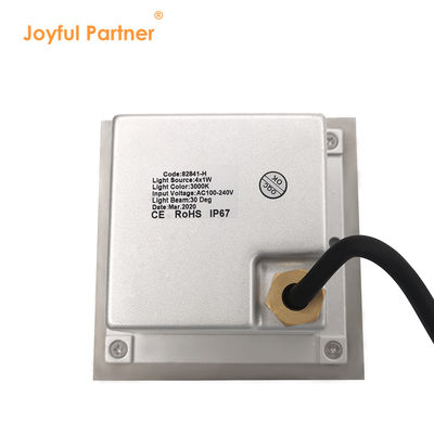 إضاءة خارجية للحدائق أرضية أصلية CREE/OSRAM LED 12V DC24V 4W 8W غطاء من الفولاذ المقاوم للصدأ