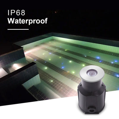 ضوء حوض سباحة تحت الارض LED 1W 2W IP68 3000k