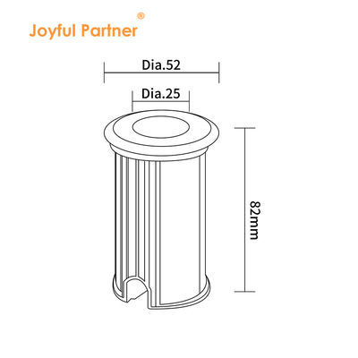 أضواء تحت الماء المقاومة للماء DC12V 24V 316 الراتنج الفولاذ المقاوم للصدأ مليئة 3W RGB3in1