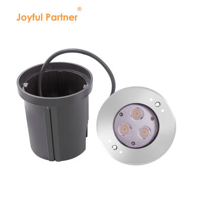 3W مقاوم للماء IP68 LED حوض سباحة تحت الماء ضوء 316 SS RGB DMX512 ضوء بركة