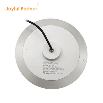 IP68 LED PAR56 ضوء حمام سباحة RGB تغيير اللون 12VAC 42W مصابيح المسبح LED
