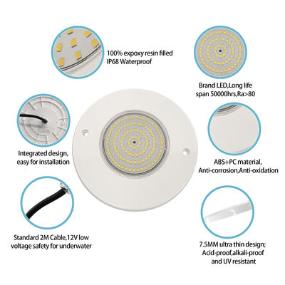 ضوء حمام تحت الماء LED PAR56 JP110 6W AC12V 7.5mm 10W 18W 25W 35W
