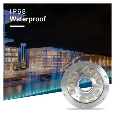 IP68 LED تحت الماء مصدر الضوء 2700K - 6500K SS316 12V / 24V متوافق