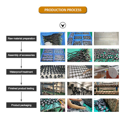 1.5W 3W مضادات للماء مصابيح LED خطوة IP65 واسعة مصابيح LED خطوة في الخارج