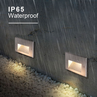 مربع IP65 LED ضوء الحائط المتدفق 12V 24V ضوء الحائط LED الأبيض الدافئ