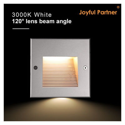 مصباح حائط LED غائر IP65 مقاوم للماء مربع 12 فولت 220 فولت تصميم مخصص للدرج