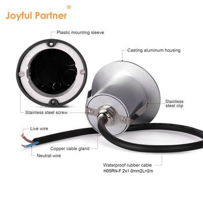 12VDC / 24VDC مصباح الحائط المنسحب LED مصباح الدرج المنسحب IP65