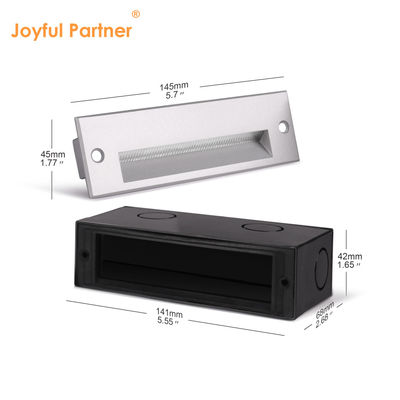 IP65 3W 5W LED الضوء الحائط المتدفق خطي الإضاءة خطوة لزاوية السلالم