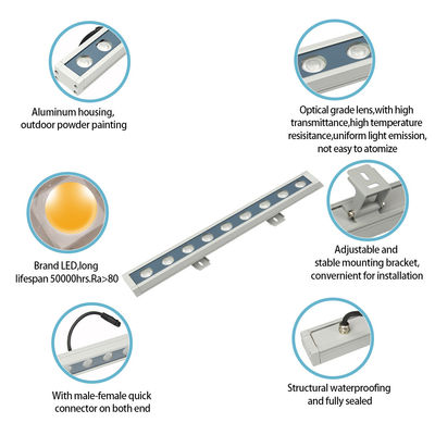 IP65 مضاد للماء LED غسالة الحائط الضوء الجهد العالي 110V 220V LED City Color Light