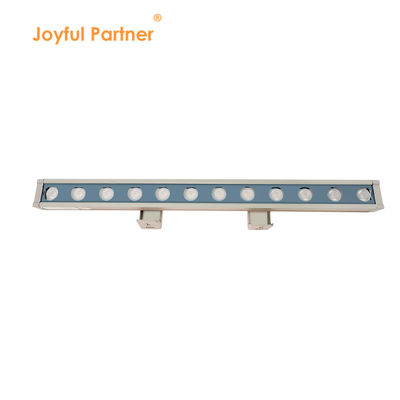 ألومنيوم لون 18W LED غسالة الحائط أضواء الطرف الخارجي مضاد للماء الضوء الخطي
