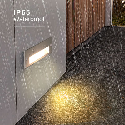 مستطيل مدفون مصابيح LED الحائط 220VAC 5W الدافئة الأبيض مصابيح الممر LED