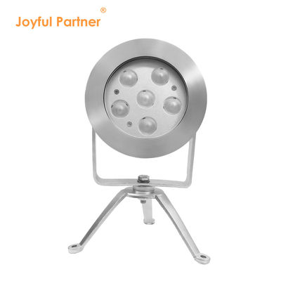 RGBW LED تحت الماء ضوء بقعة 24V DC الفولاذ المقاوم للصدأ 316 DMX512 جهاز التحكم