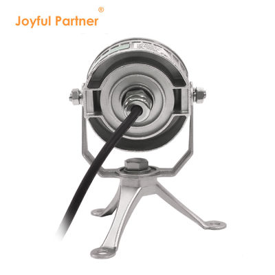 ضوء تحت الماء LED عالية الجودة DC24V 304 الفولاذ المقاوم للصدأ DMX512 RGBW IP68 12W