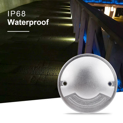 IP67 ضوء سطحي مدفون رقيق للغاية 12 فولت 24 فولت مضاد للماء ضوء الطابق مصباح أرضي مدفون