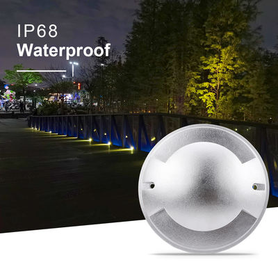 مصابيح LED للخارج IP67 قطر 70mm 3W مصباح سطحي مثبت مصابيح LED مدرجة مع ضمان لمدة عامين