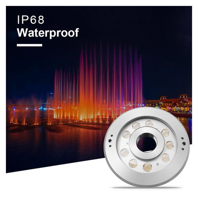 مصباح مصدر LED الغائم من الفولاذ المقاوم للصدأ IP68 DC24V معتمد CE