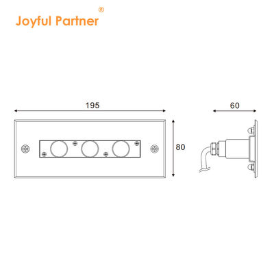 فولاذ المقاوم للصدأ خفيف تحت الماء