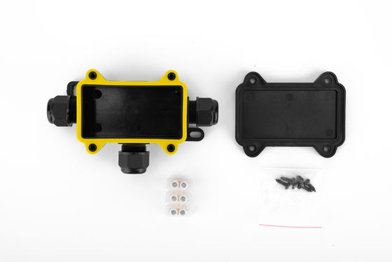 صندوق اتصال الكابلات المقاومة للماء H نوع 3 طريق بلاستيكي أسود اللون السريع