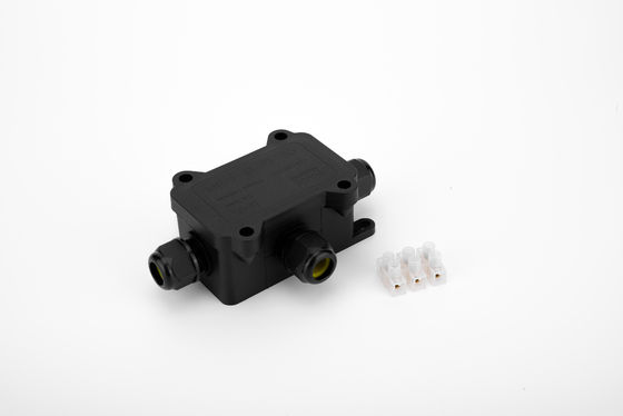 صندوق اتصال الكابلات المقاومة للماء H نوع 3 طريق بلاستيكي أسود اللون السريع