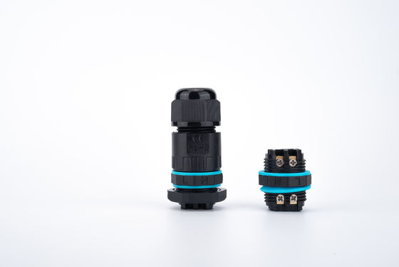 M19 3 Pin Electrical IP68 Quick Connector 2 Way Outdoor Extension Cord Connector (موصول سريع IP68)