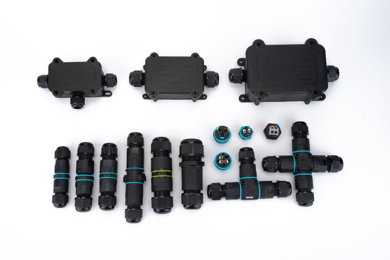 الجيل الجديد المقاوم للتربة IP68 المقاوم للماء رابط سريع للأسلاك 2Way 3-Core خارجية الكهربائية