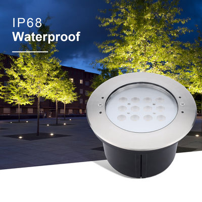 ضوء حمام سباحة LED تحت الماء IP68 316 مصباح الفولاذ المقاوم للصدأ 12W