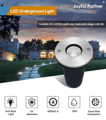 مصباح LED مدفون تحت الأرض ضوء تحت الأرض IP67 خارجية ضوء سطح السفينة