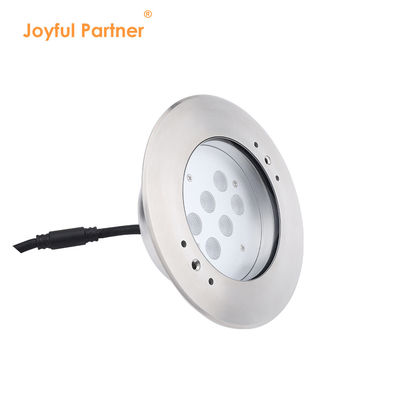وصول جديد IP68 مقاوم للماء الفولاذ المقاوم للصدأ 316L أضواء حمام سباحة قابلة للغوص 6W أبيض مصباح LED تحت الماء
