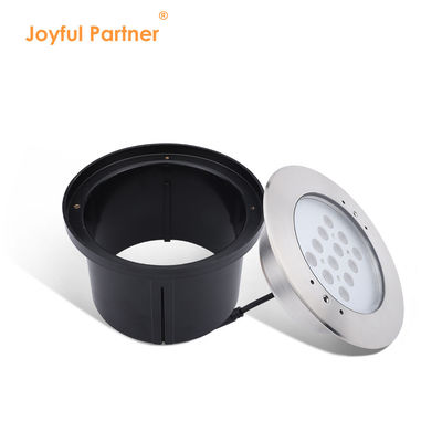 المصنع المباشر IP68 مقاوم للماء الفولاذ المقاوم للصدأ 316L المغمورة أضواء حمام سباحة 12W مدعومة