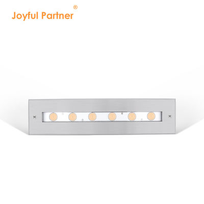 مستطيل جديد ضوء لامع غير متماثل IP68 SS316L تحت الماء LED الضوء الغائم