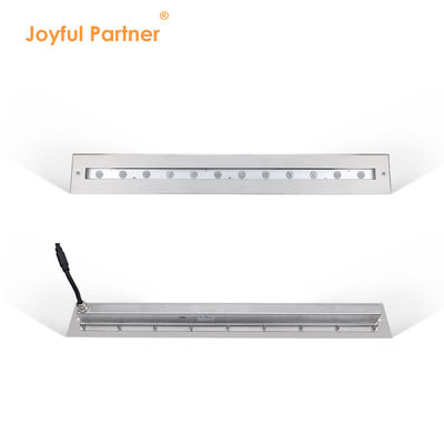 مستطيل عالي الجودة ضوء غير متماثل ساطع IP68 SS316L تحت الماء الضوء الخطي غسالة الحائط LED حمام سباحة الضوء