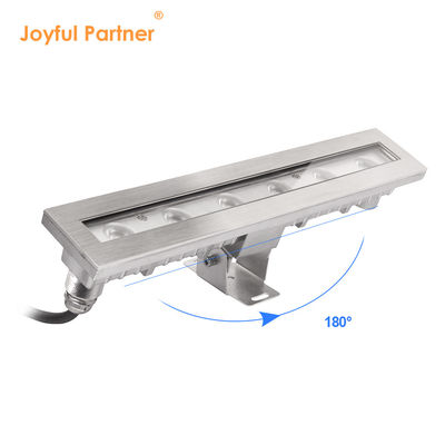 مصنع إمدادات مباشرة IP 68 الجهد المدخل 24VDC 6X1W LED زاوية شعاع واحد لون 8 درجة أضواء LED بركة