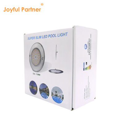 6W SMD 2835 مصابيح المسبح LED IP68 مقاوم للماء أبيض / دافئ أبيض 316 غطاء الفولاذ المقاوم للصدأ