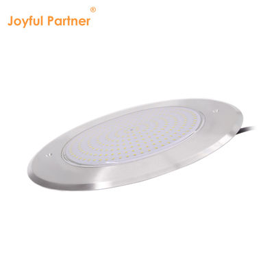 2024 مبيعات ساخنة IP68 رقيقة للغاية 7.5mm AC12V 316 الفولاذ المقاوم للصدأ RGBW SMD LED حوض سباحة تحت الماء ضوء مع جهاز تحكم عن بعد