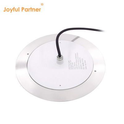 2024 مبيعات ساخنة IP68 رقيقة للغاية 7.5mm AC12V 316 الفولاذ المقاوم للصدأ RGBW SMD LED حوض سباحة تحت الماء ضوء مع جهاز تحكم عن بعد